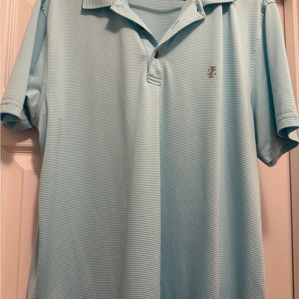 Izod Mint Striped Men's Polo Shirt